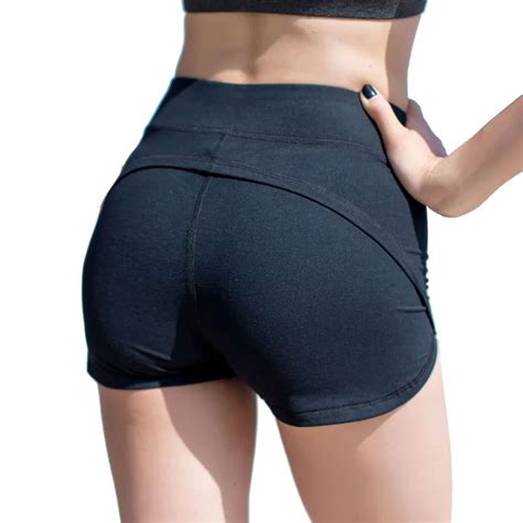 push up gym sport workout shorts for women compression women s yoga short pants for active wear
