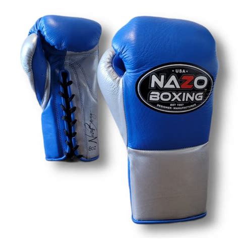Nazo Boxing Leather Professional Fight Boxing Gloves