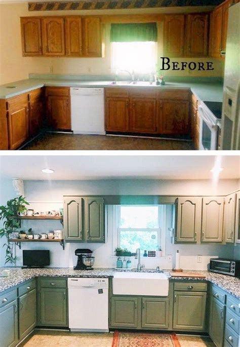 Before And After Home Kitchen Diy Kitchen Renovation Kitchen Diy