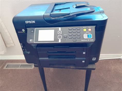Epson Workforce Wf 3640 All In One Wifi Printer