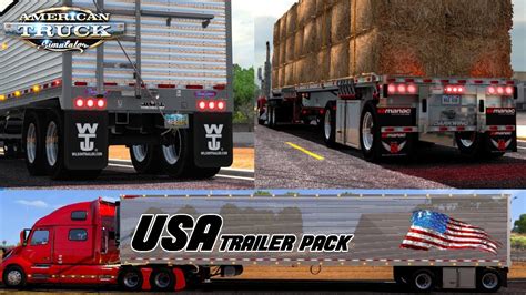 Usa Trailer Pack Released From Jon Ruda American Truck Simulator