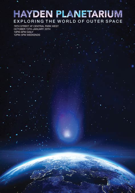 Hayden Planetarium Poster By Gisell Bastidas Jaramillo Sva Design