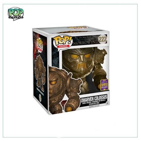 Dwarven Colossus 222 Deluxe Funko Pop Morrowind 2017 Sdcc Shared E