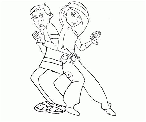 Kim Possible Coloring Pages Sheryllharron