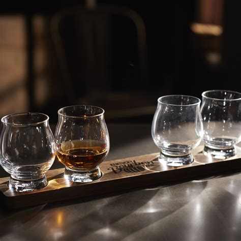 Libbey Signature Kentucky Bourbon Trail Whiskey Tasting Set 4 Whiskey