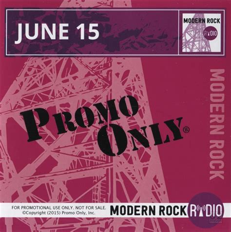 U2songs Various Artists Promo Only Modern Rock Radio June 15