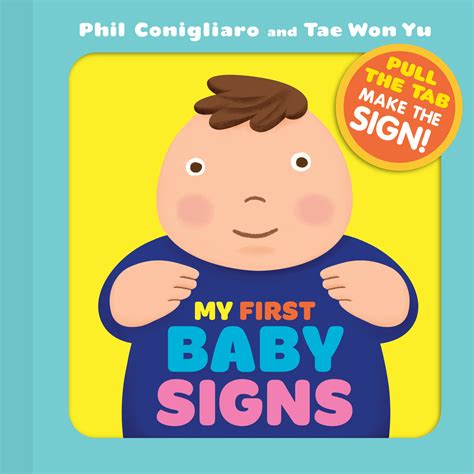 My First Baby Signs Baby Sign Language Book Pull Tabs Early