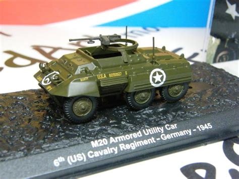 1221 Tank M20 Armored Utility Car Germany 1945 Altaya 172 Aukro