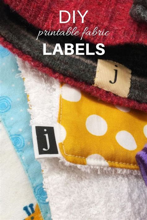 Several Different Types Of Fabric Labels Are Stacked On Top Of Each