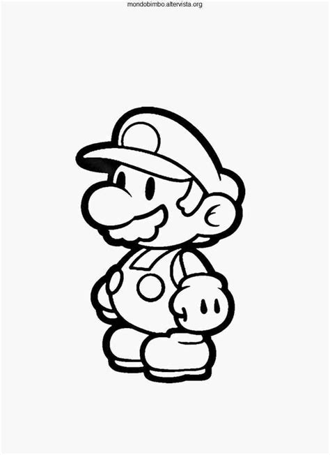 Push pack to pdf button and download pdf coloring book for free. Paper Luigi Coloring Pages at GetColorings.com | Free ...