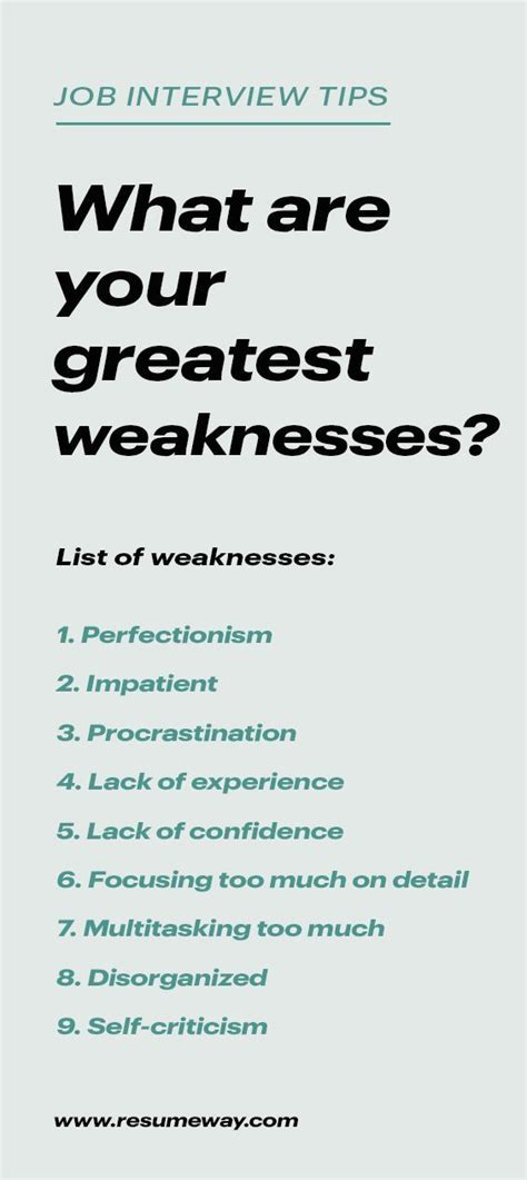 40 Examples Of Professional Weaknesses Need To Overcome Careercliff