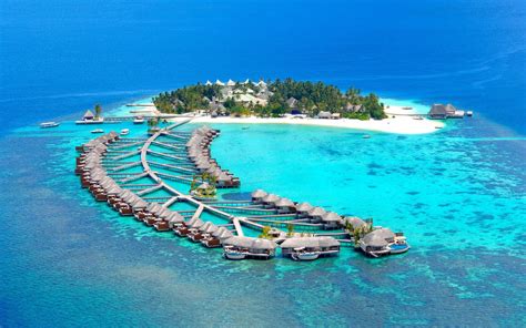 Tropical Island Maldives Hd Desktop Wallpaper Widescreen High