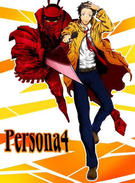 Adachi Tooru Magatsu Izanagi Persona Persona 4 Persona 4 The Ultimate In Mayonaka Arena