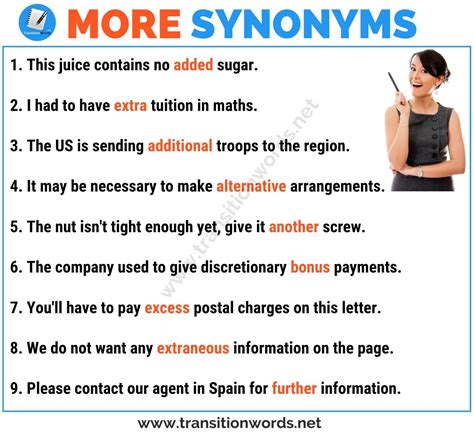 Other Ways to Say MORE: List of 16 Helpful Synonyms for More with ...