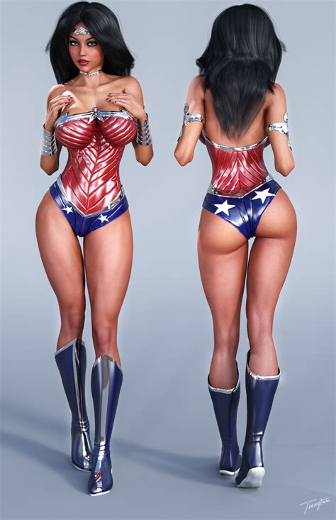 Character Reference Wonder Woman By Tiangtam On Deviantart