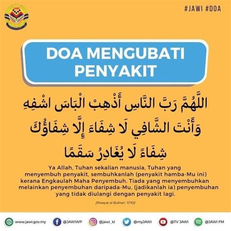 Ucapan Doa Untuk Orang Sakit And Ketika Menziarah