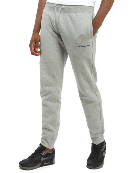 Lyst Champion Core Joggers In Gray For Men