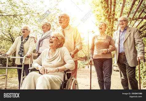 Group Old People Image And Photo Free Trial Bigstock