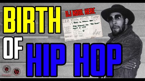 History Behind The Birth Of Hip Hop Dj Kool Hercs Contribution Youtube