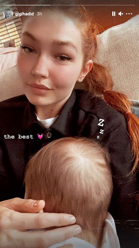 Gigi Hadid Shares Nap Time Photo Of Baby Daughter Khai