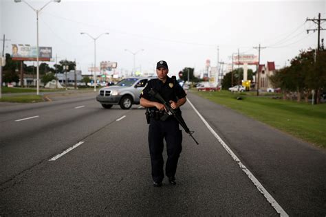 3 Police Officers Killed 3 Wounded In Baton Rouge Gunman Dead The