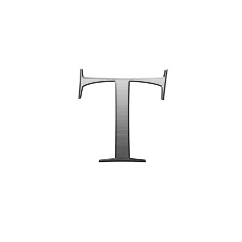 Letter T T Metallic Shiny Png Picpng