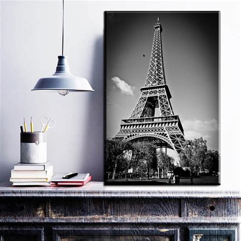 Eiffel Tower Painting Black And White At Explore