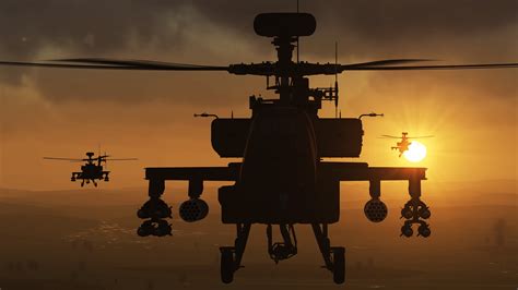 Dcs World Ah 64d Squadron Helicopters Ah 64 Apache Hd Wallpaper