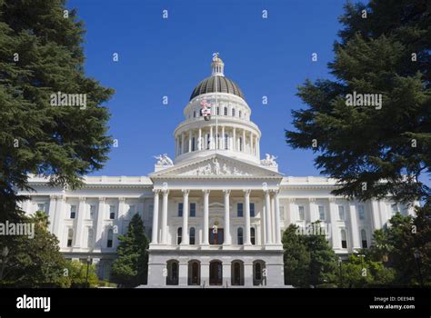 The California State Capitol Building Sacramento California Usa