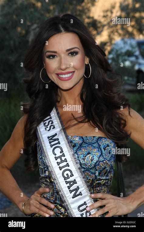 Miss Michigan Usa Susie Leica At A Public Appearance For Miss Usa 2016