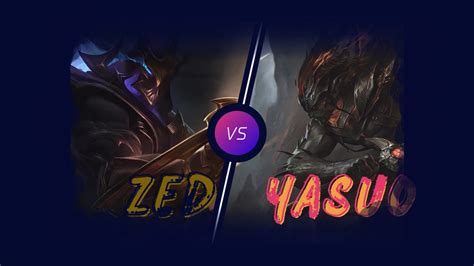 Zed Vs Yasuo How To Win More Games As Zed Youtube