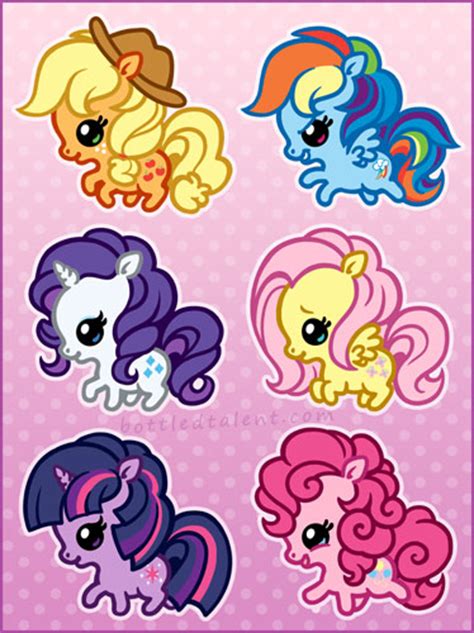 More Chibi Ponies By Celesse On Deviantart