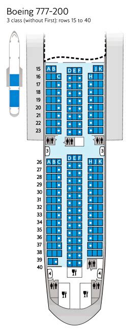 British Airways Boeing Seat Map Elcho Table