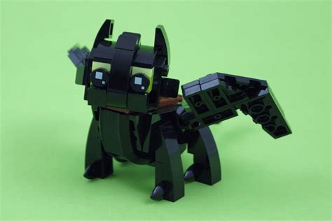 toothless from how to train your dragon lego dragon lego challenge lego craft