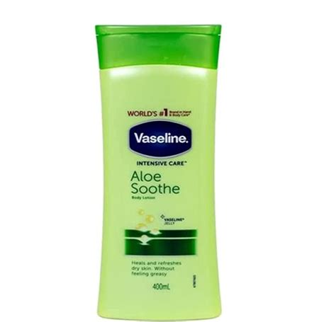 buy vaseline intensive care aloe soothe body lotion 400ml online at low prices in india