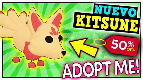 🦊 Nueva Mascota Kitsune No Es Gratis En Adopt Me Roblox 😱 Dekuzam 😆
