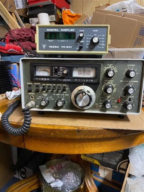 Yaesu Ft 101e Hf Transceiver W Working Transmitter Read Full