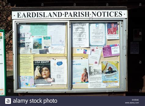 Notice Board Community High Resolution Stock Photography And Images Alamy
