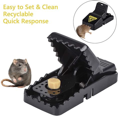 Ales Mouse Traps That Work Reusable Snap Trap For Small Mice High Sensitive Plastic Mice