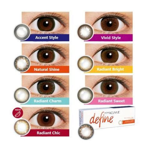 Acuvue Define Colour Contact Lenses 30pk Up To 50 Off Rrp Anytime