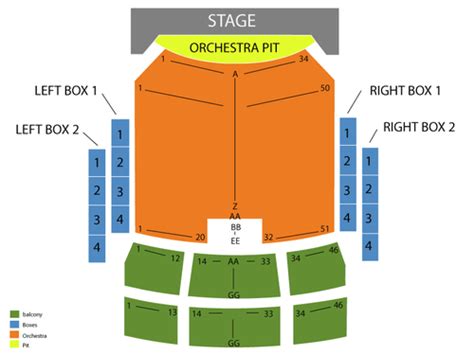 Peoria Civic Center Theatre Seating Chart And Events In Peoria Il