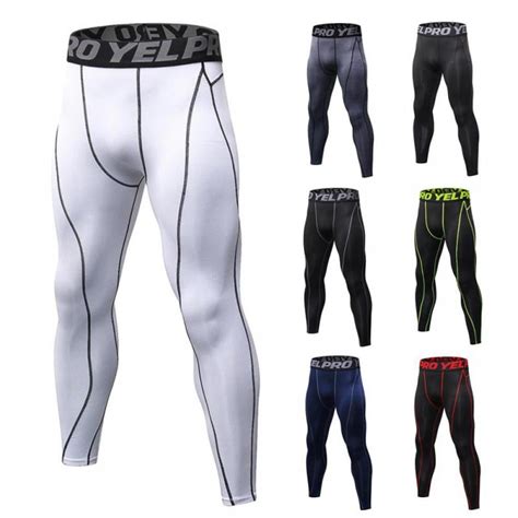 urmagic men s compression pants athletic base layer tights leggings for running yoga basketball