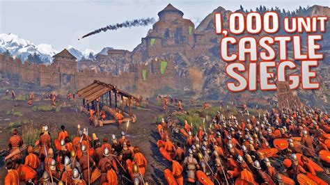 Bannerlord Large Scale Castle Siege Battles Mount And Blade 2