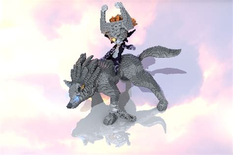 Wolf Link And Midna Minecraft Project
