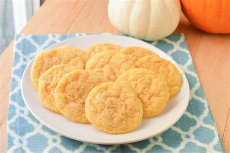 Pumpkin Sugar Cookies