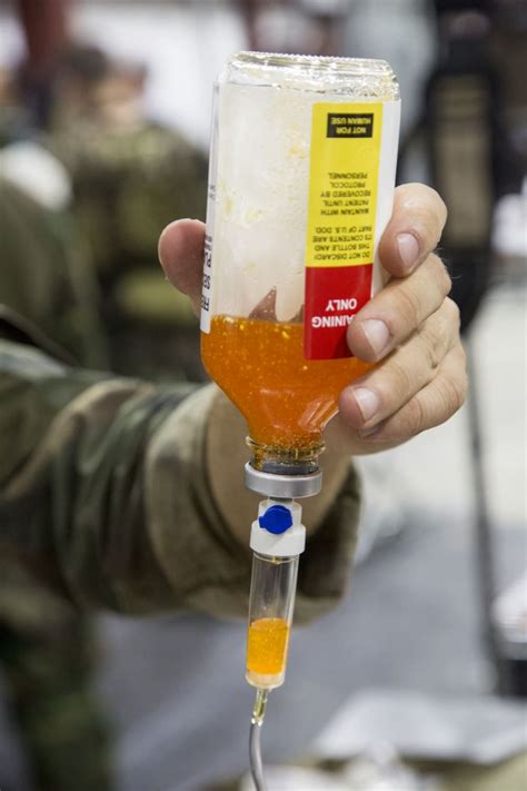 Rugged Blood For Rugged Men Freeze Dried Plasma Saves Sof Life