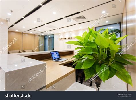 Front Office Reception Area Modern Office Stock Photo Edit Now 791006380