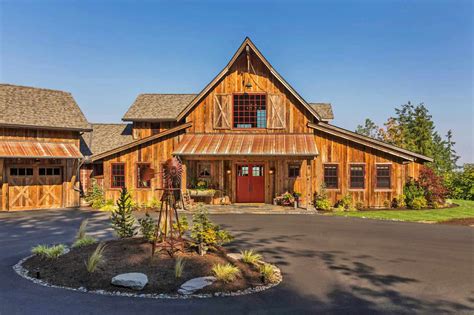 36 Wooden Barn House Designs To Inspire You Log Homes