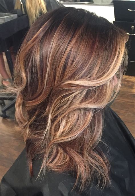 It's a great way for brunettes to add lightness and dimension to their hair, and it's universally flattering. @beauty_by_cosmogirl | Hair color caramel, Brown blonde ...