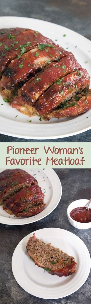 Place the meat mixture in a casserole dish and shape into a rectangle (approximately 7 long, 4 wide, and 1.5 thick). The Pioneer Woman's Favorite Meatloaf -- Meatloaf doesn't get a lot of love. But you'll ...